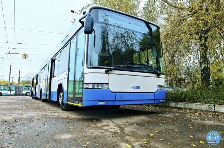 Швейцарські тролейбуси: всі двосекційні вже в Житомирі